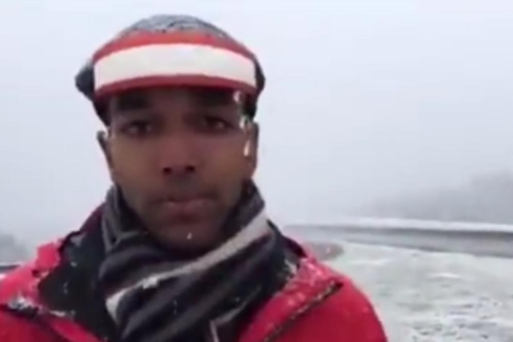 URNEBESNA GREŠKA U VREMENSKOJ PROGNOZI: Voditelj nije shvatio šta se dešava, gledaoci UMRLI OD SMEHA (VIDEO)