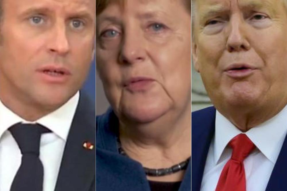 PAKT TRAMPA I MAKRONA: Ne daju Angeli da UCENJUJE SRBIJU!