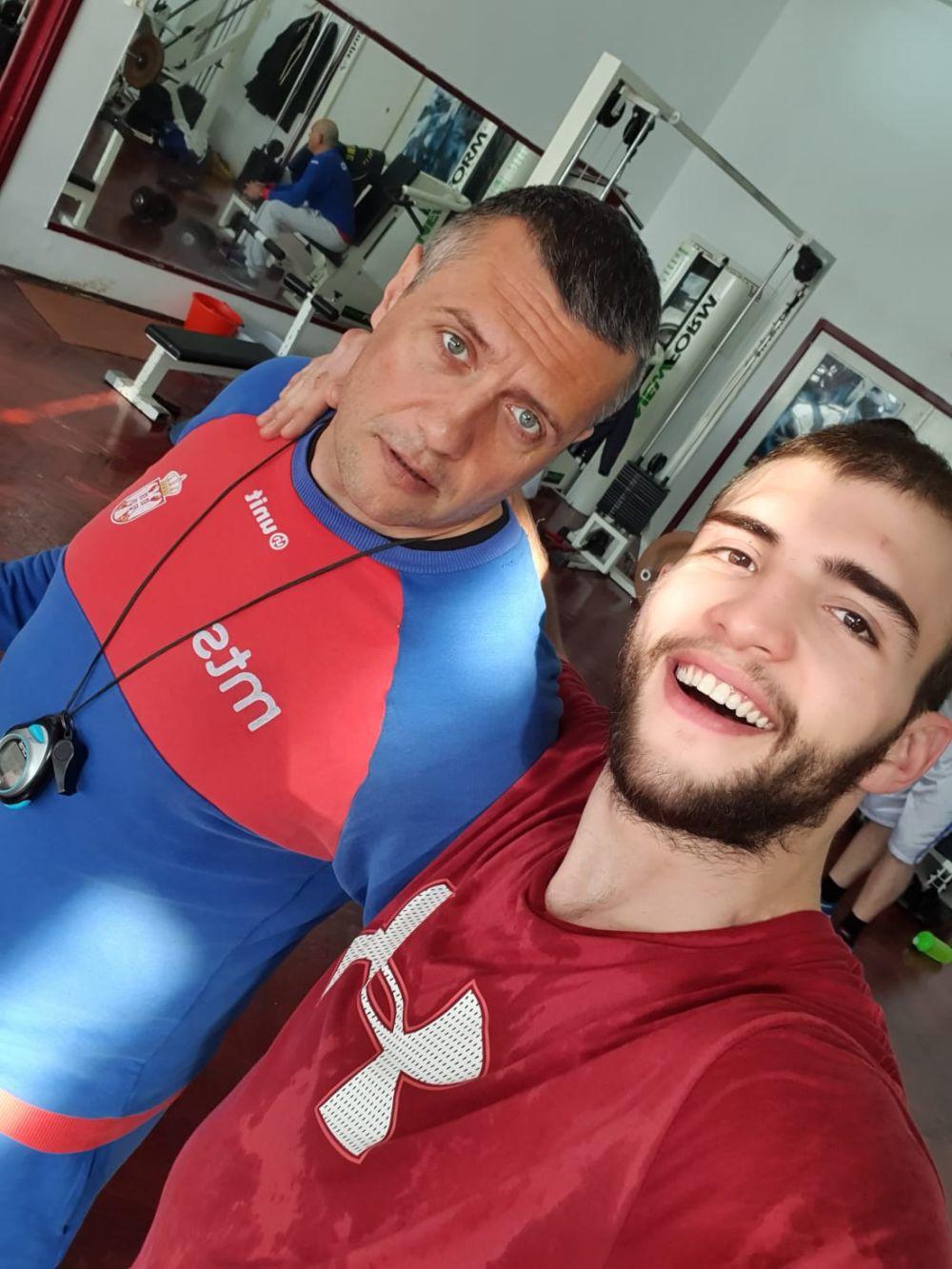 Veljko Ražnatović sa Tomislavom Anteljom