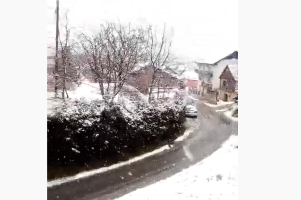 ZIMA SE VRATILA NA BALKAN: U Hrvatskoj se već formirao SNEŽNI POKRIVAČ (VIDEO)