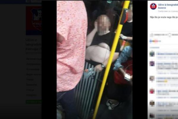 GOLE GRUDI USRED GRADSKOG PREVOZA! Majica se podigla, ONE CELE ISPALE, putnici u neverici gledali prizor! (FOTO)