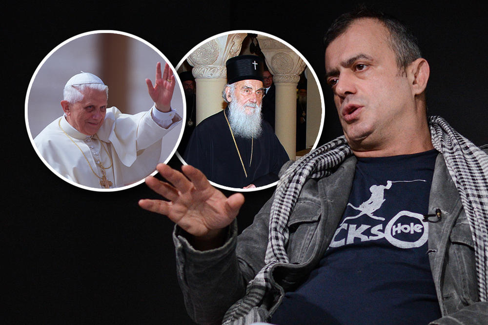 NACI JUGEND PAPA RACINGER PRIBLIŽAN JE IRINEJU! Sergej ovog puta opleo i po katolicima i po pravoslavcima!