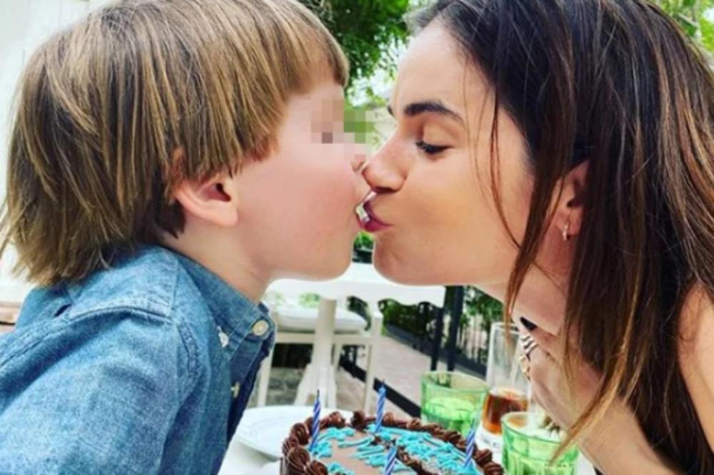 MARIJA KARAN PROSLAVILA SINU 4. ROĐENDAN! Bez POMPEZNOG SLAVLJA, u krugu PORODICE, mališan presrećan!