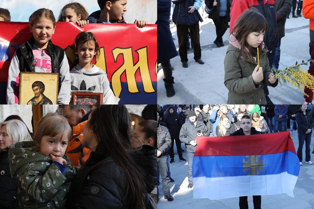 I OVI ANĐELI BRANE SRPSKE SVETINJE: Snimili smo najlepše fotke na LITIJI U PODGORICI, oni su NAŠ PONOS (FOTO)