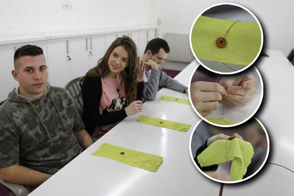 KOLIKO VAS ZNA PRAVILNO DA UŠIJE DUGME? Mi smo PROBALI, pogledajte da li smo svi USPELI! (VIDEO)