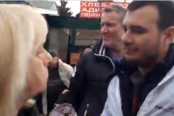 OPŠTA FRKA NA VIDIKOVAČKOJ PIJACI! Žena, bivši finansijski direktor Simensa, ZAKRVILA se s aktivistom SNS!