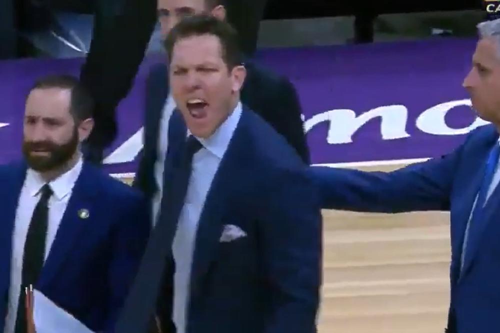 Trener Kingsa hteo da prebije sudije: Umalo skandal na meču Kingsa, Kokoškov smirivao Voltona da ne napravi glupost