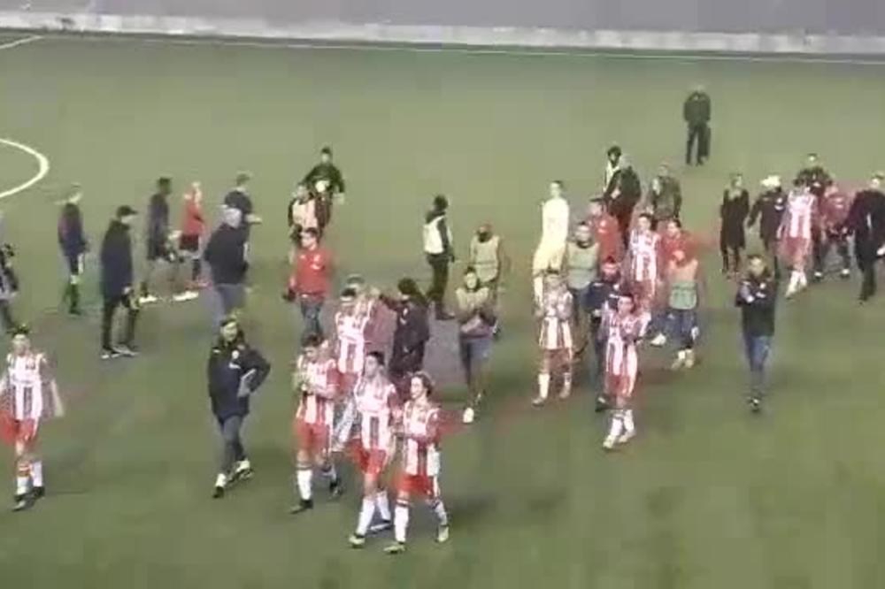 DELIJE NAPALE DANSKE FUDBALERE POSLE MEČA NA KROVU: Igrači Zvezde morali da im pomognu da napuste objekat!