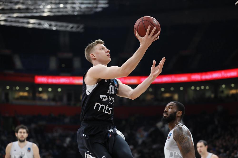 Zagorac je sa 19 poena bio najefikasniji igrač Partizana protiv Trenta 