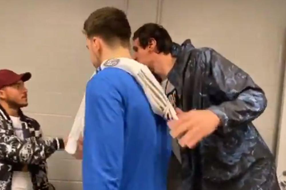 AZAR DOŠAO DA UPOZNA DONČIĆA, A ONDA JE ULETEO BOBI: Belgijanac se pogubio kad se pred njim pojavio div iz Srbije!