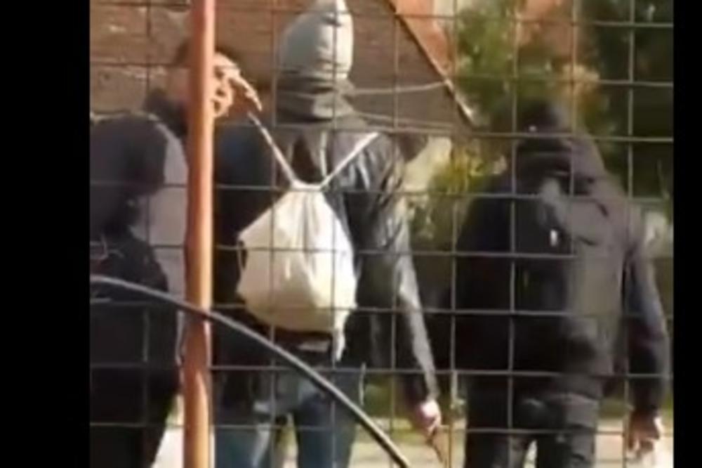 MIGRANT U CENTRU GRADA SA NOŽEM! Snimak zbog kojeg je POLUDELA cela SRBIJA! (VIDEO)