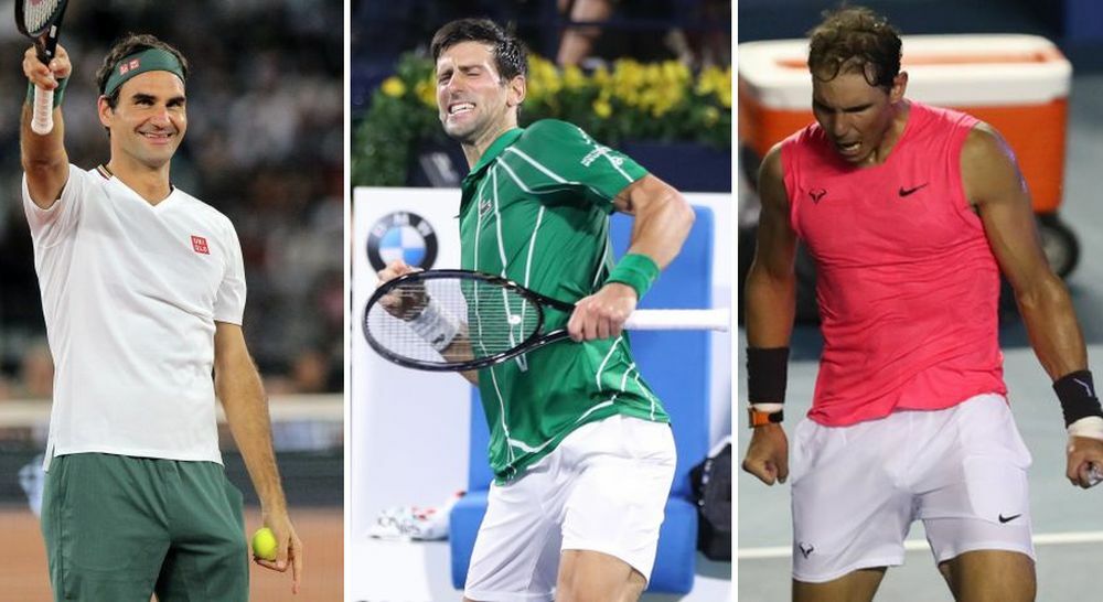 Rodžer Federer, Novak Đoković, Rafael Nadal
