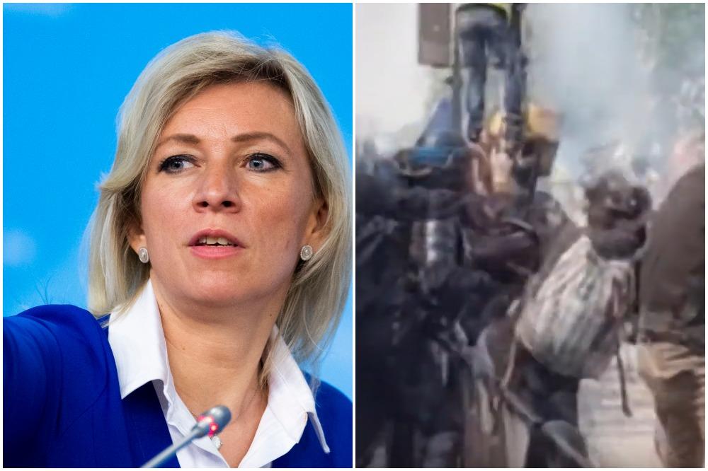 RUSKA NOVINARKA PRETUČENA U PARIZU, PA DOŽIVELA NEPRAVDU: Odmah reagovala ZAHAROVA (VIDEO)