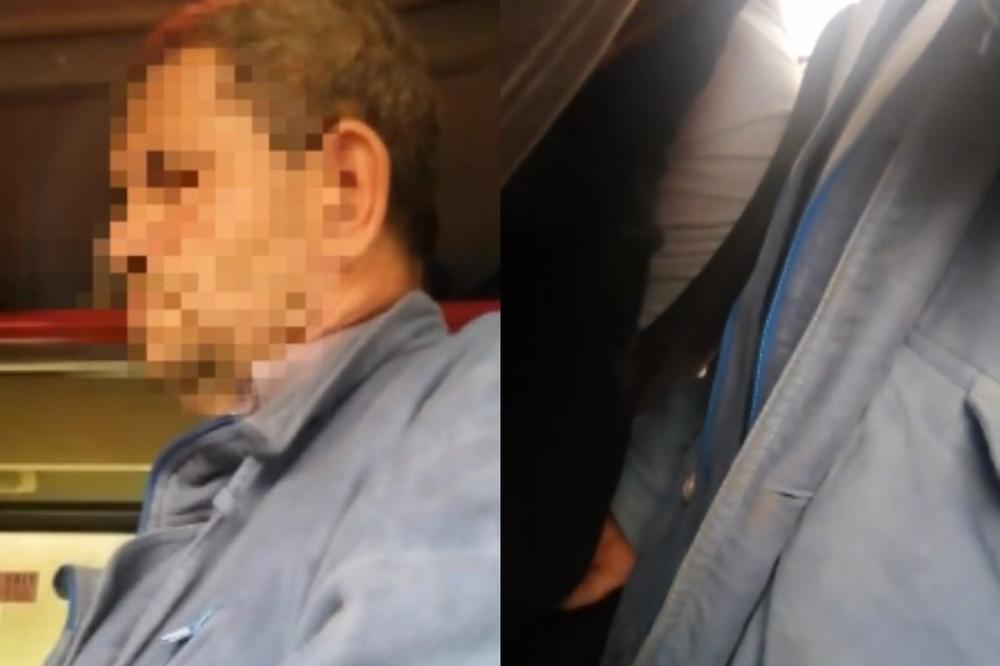 OVO JE MANIJAK IZ AUTOBUSA KOJI JE PIPAO PUTNICU: Njen horor se desio na liniji Beograd-Mladenovac (FOTO)