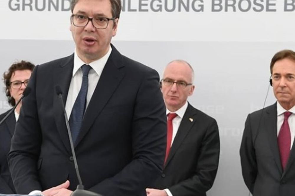 NEMAČKA KOMPANIJA GRADI FABRIKU U PANČEVU! Polaganju temeljca prisustvuje i Vučić! ZAPOSLIĆE SE 1.100 RADNIKA