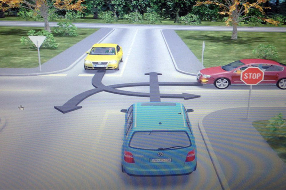 OVAJ TEST SA RASKRSNICOM MOGU DA REŠE SAMO NAJISKUSNIJI VOZAČI: Dobro pogledajte, nije lako! (FOTO)