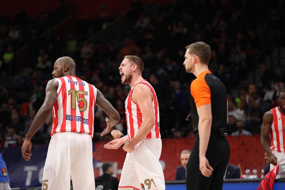 Vladimir Štimac u dresu Zvezde  