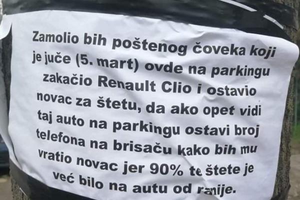 KO KAŽE DA SE POŠTENJE NE ISPLATI? Ova fotka je ODUŠEVILA CELU SRBIJU (FOTO)
