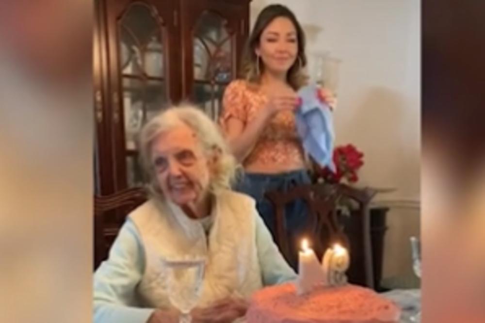BAKI SU IZNELI TORTU ZA 94. ROĐENDAN: Zbog onoga što je izgovorila, postala je LEGENDA (VIDEO)