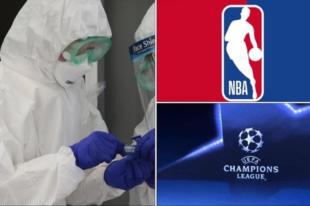 APOKALIPTIČNE NAJAVE: Koronavirus gasi sve sportske događaje na svetu - NBA, Ligu Evrope, pa čak i Ligu šampiona!