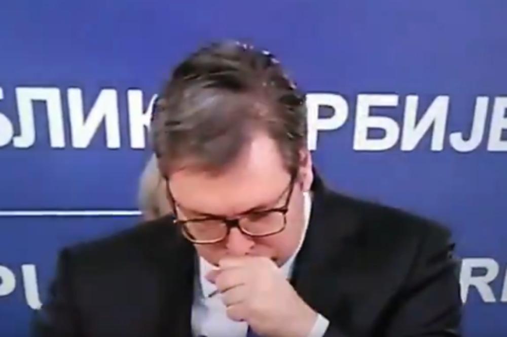 NEĆE GROM U KOPRIVE LJUDI, NEMAM KORONAVIRUS! Predsednik Vučić otkrio šta mu se desilo prilikom obraćanja NARODU!