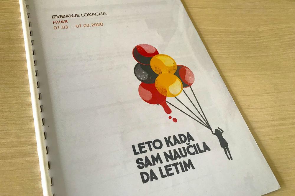 RAŠA ANDRIĆ PONOVO IZA KAMERE: U toku pripreme za snimanje filma "Leto kada sam naučila da letim"
