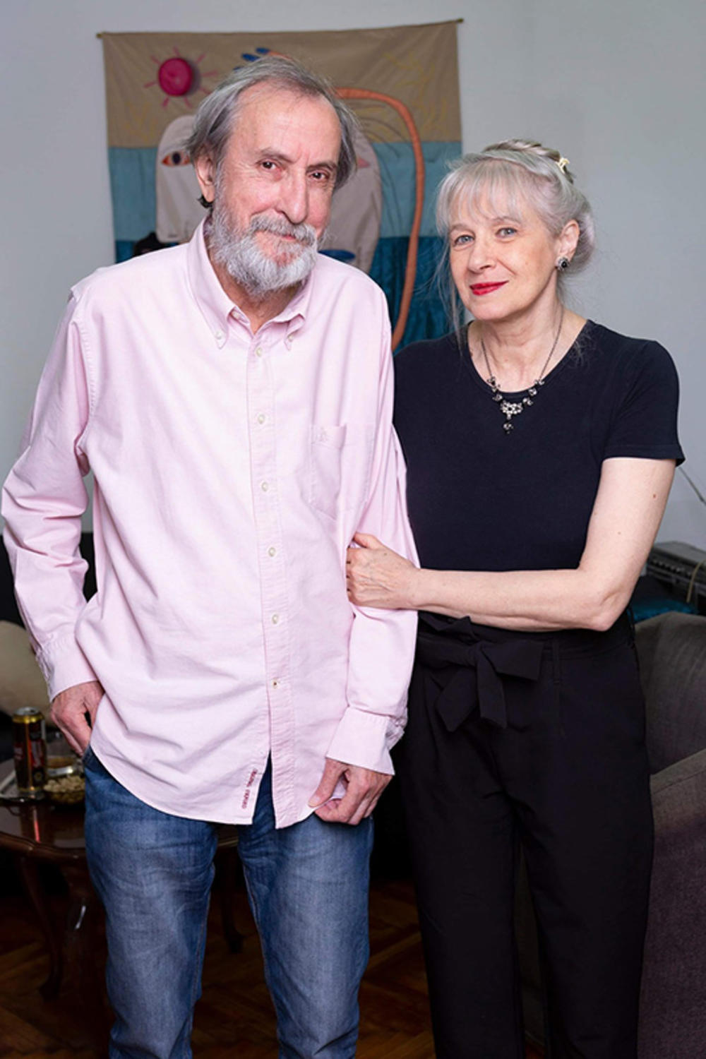 Raša Todosijević i Marinela Koželj, privatna arhiva