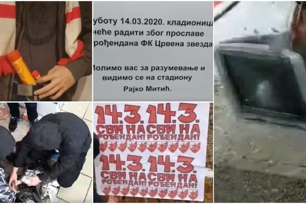 BAKLJE U GAĆAMA, KAPULJAČE NA GLAVI! Kladže ne rade, televizori se lome, Delije su totalno poludele, sve je spremno