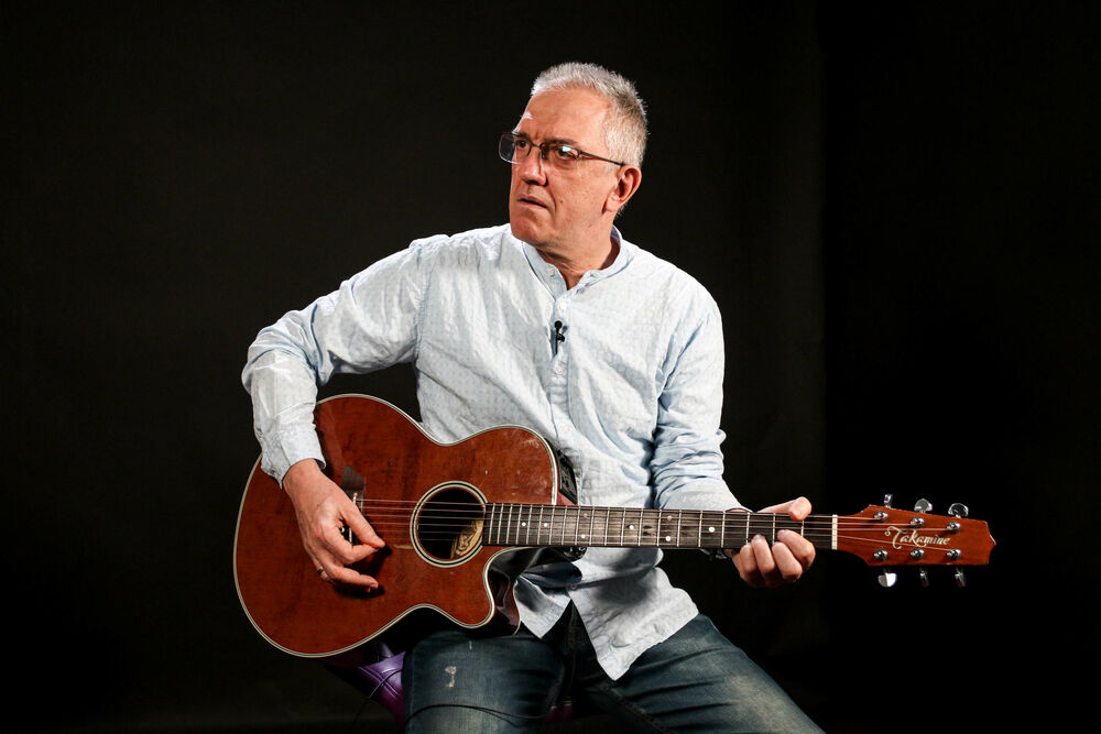 Dejan Cukić sa starom frizurom