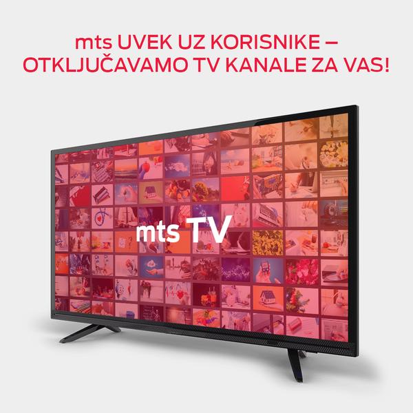 MTS uvek uz korisnike &ndash; otključao TV kanale za vas!
