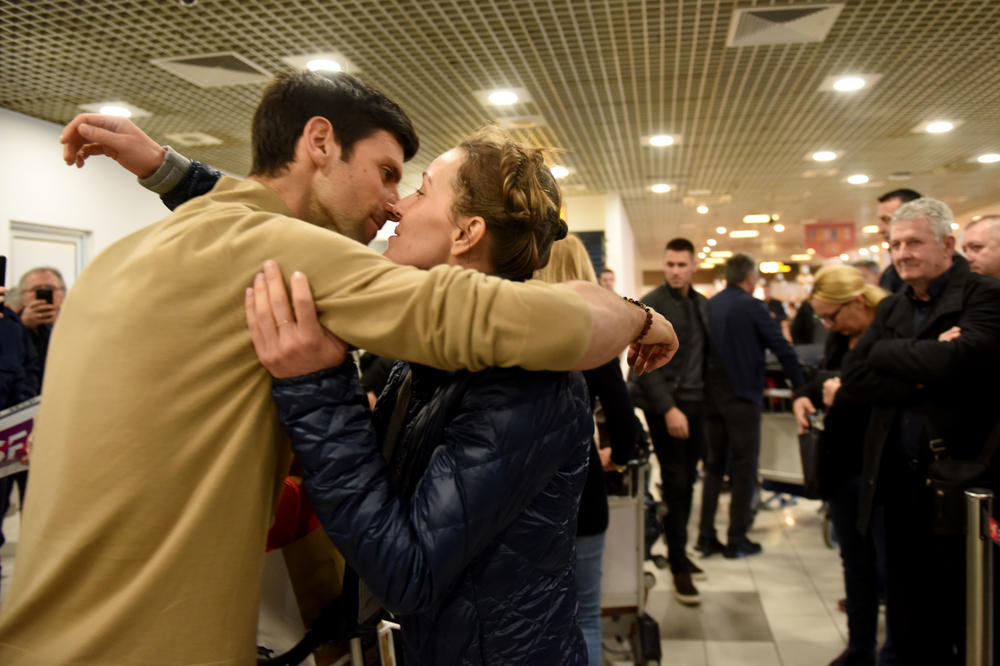 NOVAK I JELENA NEGATIVNI NA KORONAVIRUS!