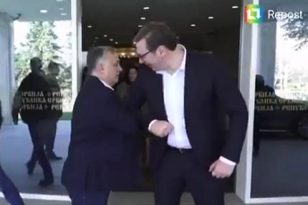 VUČIĆ I ORBAN KAO KLOP I ĆOLO SIMEONE: Ono što smo videli u Ligi šampiona sada su uradila dva lidera!