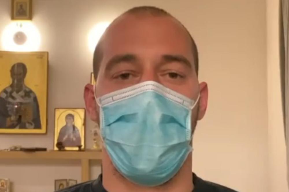 BORJAN SE OBRATIO SRBIJI SA MASKOM NA LICU: Njegovu molbu svi moramo da ispoštujemo!