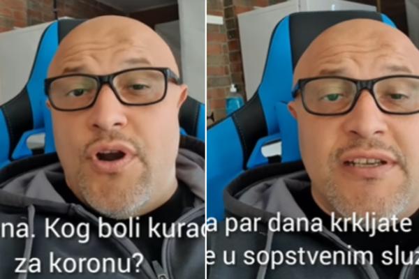 KOGA BOLI KU*AC ZA KORONU? DOTERAŠ SE I IZAĐEŠ, PA POSLE KRKLJATE U SVOJOJ SLUZI: Strongmen ZAKIVA pričom o koroni