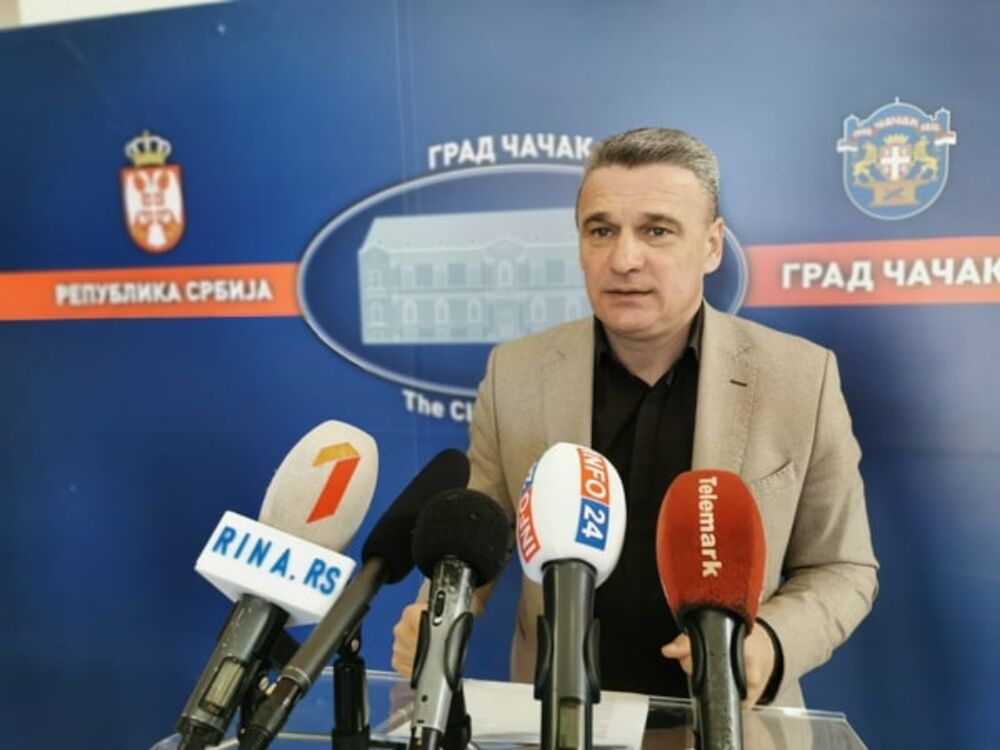gradonačelnik Čačka Milun Todorović