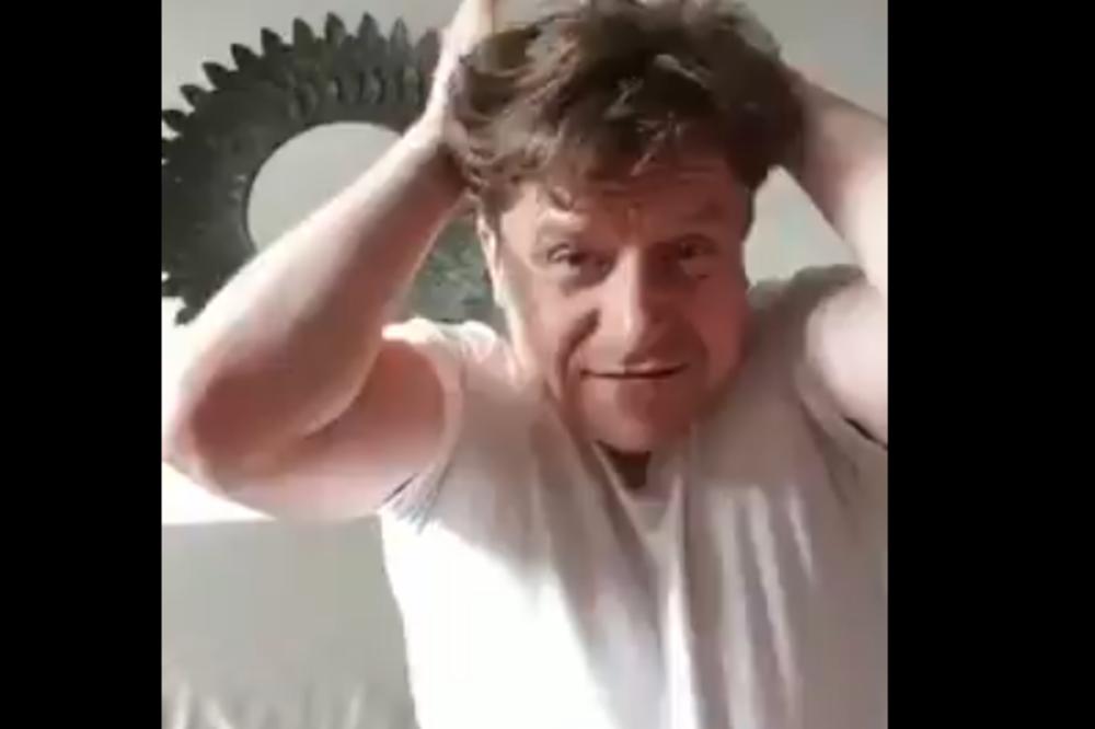 IMAMO POBEDNIKA OVE EPIDEMIJE: Kada vidite kako je ovaj muškarac rešio da se zaštiti, PLAKAĆETE OD SMEHA (VIDEO)