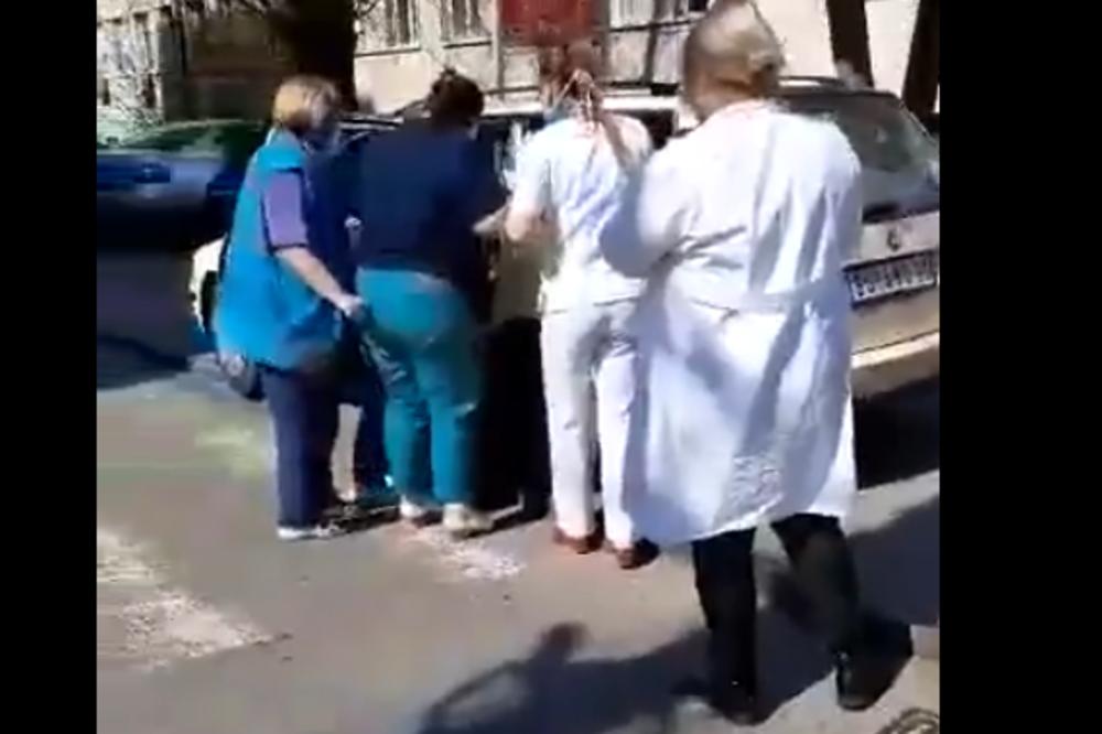 ČUDO USRED PANDEMIJE KORONE: Porodila se žena u KOLIMA ISPRED BOLNICE U BEOGRADU! (VIDEO)