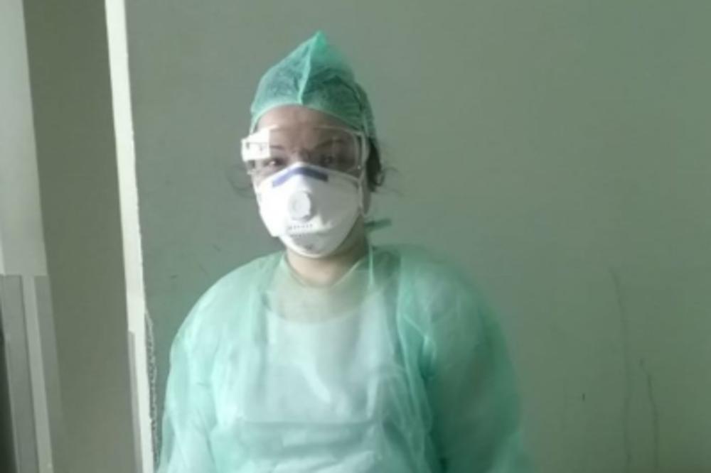 HRABRA SANJA, MAJKA DVOJE DECE, NAVUČE KALJAČE NA GLAVU I RADI: Njen dan u bolnici VRLO JE NEPREDVIDIV