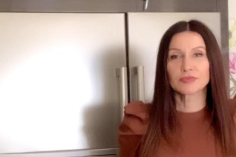 DAKIĆ IZAZVALA GNEV! DOK LJUDI STRAHUJU OD VIRUSA I BRINU ZA HRANU, ONA SNIMA ZALIHE: Pogledajte kako sam fit!