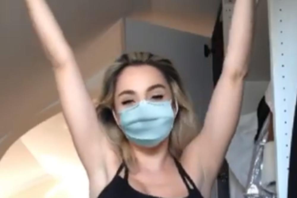 MAJA BEROVIĆ POKAZALA ZATEGNUTO TELO, EVO KAKO PROVODI VREME U IZOLACIJI: Muškarcima nije dobro zbog njenih OBLINA!