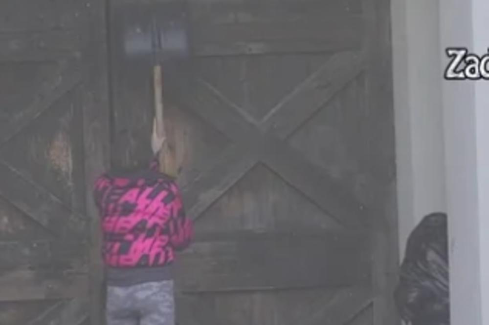 LUNA BEŽI IZ ZADRUGE! Gagi i Marko je ubedili da RAZBIJE KAPIJU! (VIDEO)