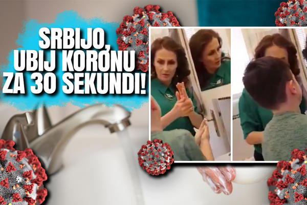 ESPRESO ČELENDŽ: Brankica Janković vas sa sinom poziva da perete ruke 30 SEKUNDI, OVO JE LEKCIJA ZA SVE (VIDEO)