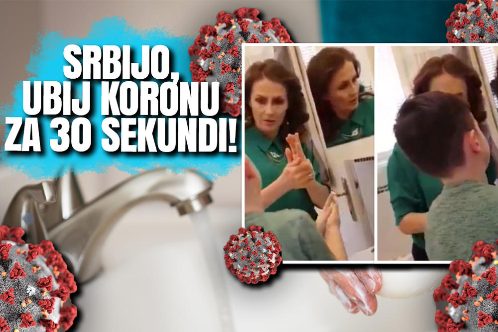 ESPRESO ČELENDŽ: Brankica Janković vas sa sinom poziva da perete ruke 30 SEKUNDI, OVO JE LEKCIJA ZA SVE (VIDEO)