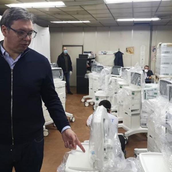 U KLINIČKI CENTAR SRBIJE STIGLI NOVI RESPIRATORI! Predsednik Vučić objavio LEPE VESTI, ali je poslao i 1 PORUKU