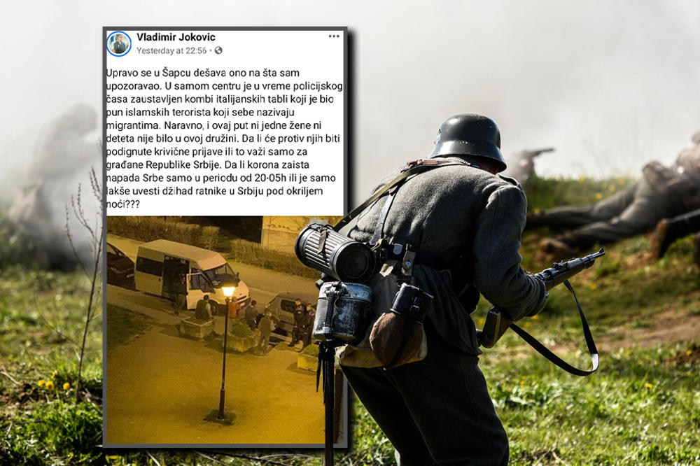 U ŠAPCU ZAUSTAVLJEN KOMBI PUN ISLAMSKIH TERORISTA! Ljudi, ne budite idioti, NE ŠIRITE PANIKU!