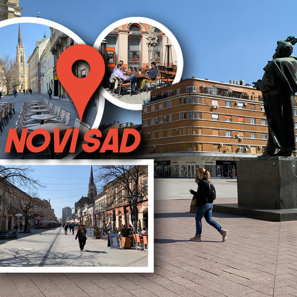 REPORTER ESPRESA NA PUSTIM ULICAMA NOVOG SADA: Stanje u kafićima u centru NEOČEKIVANO! (FOTO)