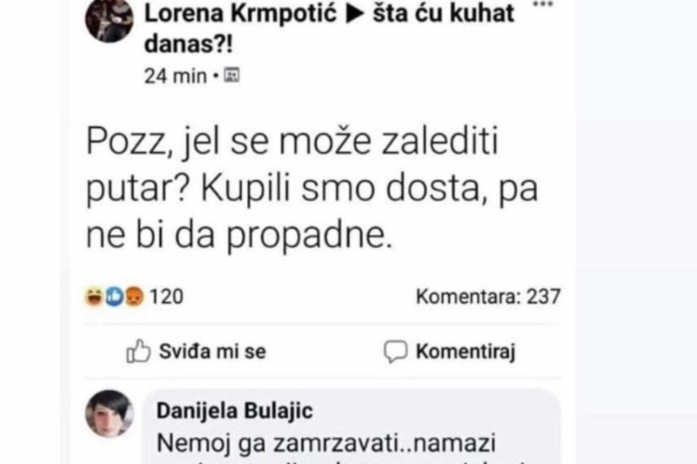 KUPILI SMO DOSTA PUTERA, DA LI MOŽE DA SE ZALEDI? Postavio je ovo pitanje na mrežama, URNISALI SU GA! (FOTO)