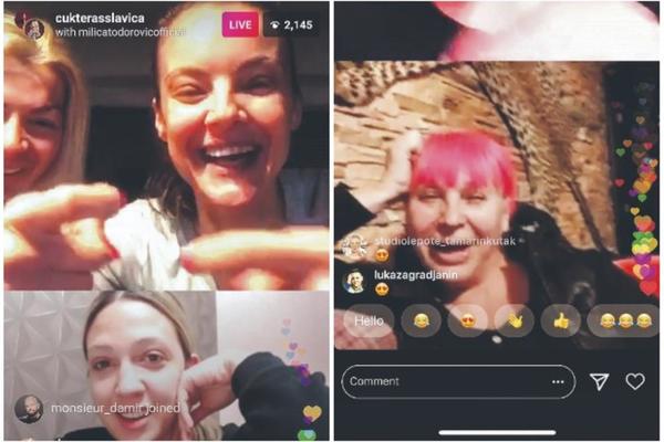 PEVAČICE SE SKUPILE ZA VREME POLICIJSKOG ČASA, PA SE PROVODILE: Milica, Slavica i Zorica PRAVE LOM u doba korone