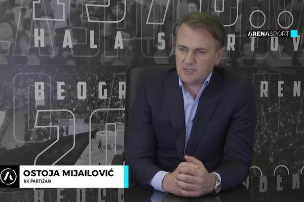 PARTIZAN SE NEĆE UGASITI: Intervju Ostoje Mijailovića koji će odjeknuti jako!