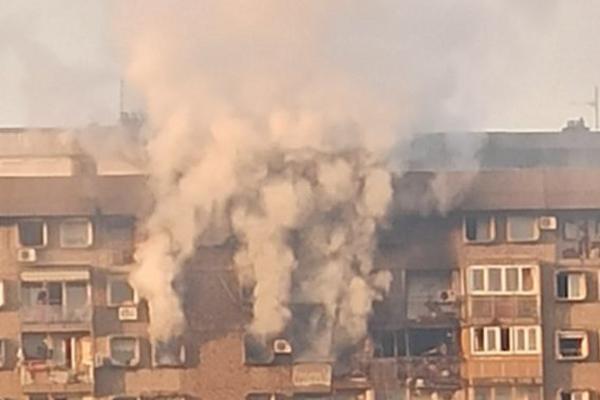 HOROR U NOVOM BEOGRADU: VELIKI POŽAR zahvatio zgradu, ŠEST OSOBA POGINULO! (VIDEO)